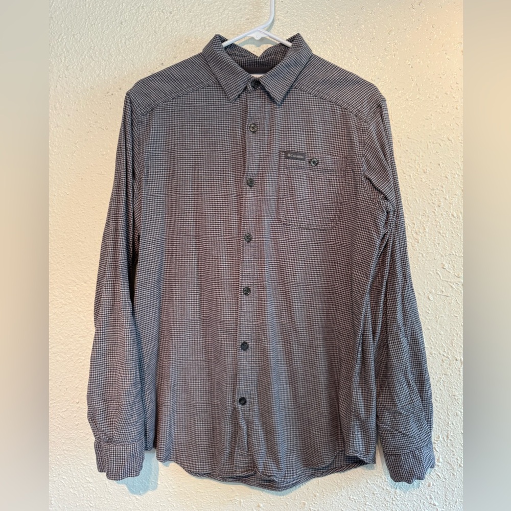 Columbia Long Sleeve Flannel Shirt